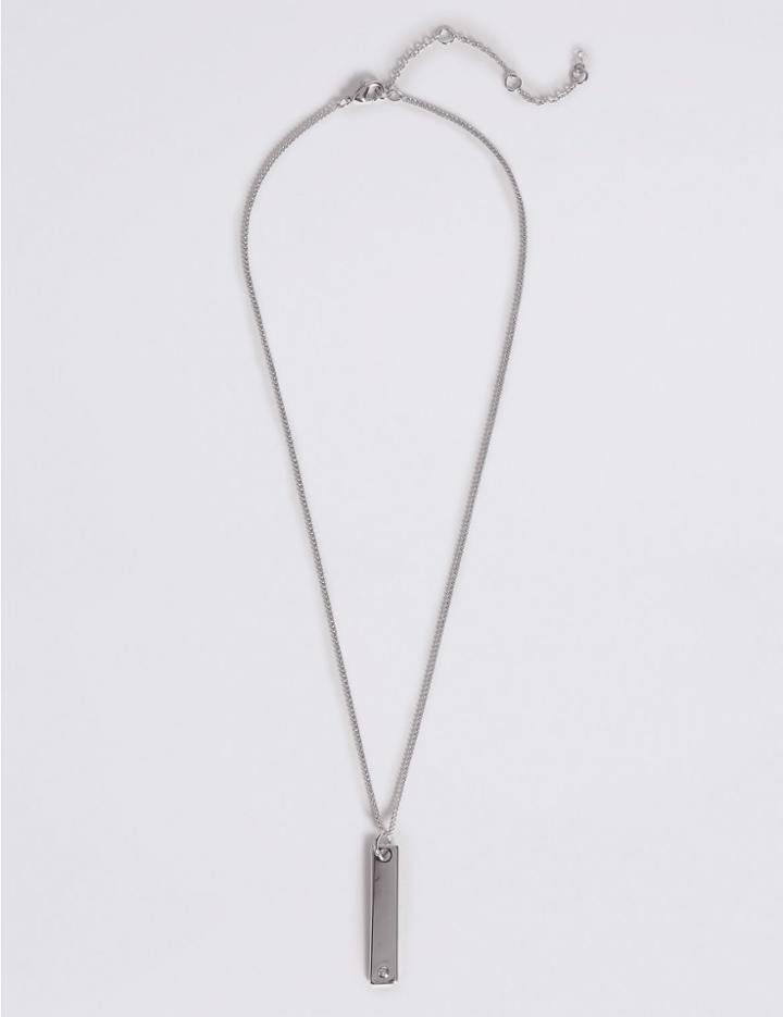 Marks & Spencer Customisable Necklace Silver