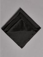 Marks & Spencer Pure Silk Tie Made With Swarovski&reg; Elements Black
