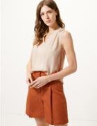 Marks & Spencer V-neck Shell Top Neutral
