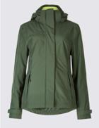 Marks & Spencer Padded Jacket With Stormwear&trade; Khaki Mix