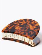 Marks & Spencer Resin Bulldog Hair Clip Light Brown