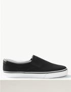 Marks & Spencer Suede Slip-on Pumps With Freshfeet&trade; Black