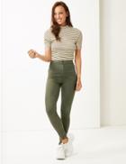 Marks & Spencer High Waist Super Skinny Jeans Hunter Green