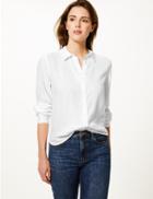 Marks & Spencer Pure Hemp Shirt White