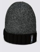 Marks & Spencer Thinsulate&trade; Beanie Hat Black Mix