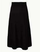 Marks & Spencer Knitted Skirt Black