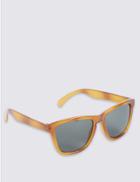 Marks & Spencer Retro Plastic Sunglasses Honey