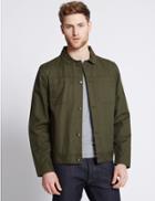 Marks & Spencer Pure Cotton Jacket Khaki