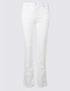Marks & Spencer Sculpt & Lift Roma Rise Straight Leg Jeans Soft White