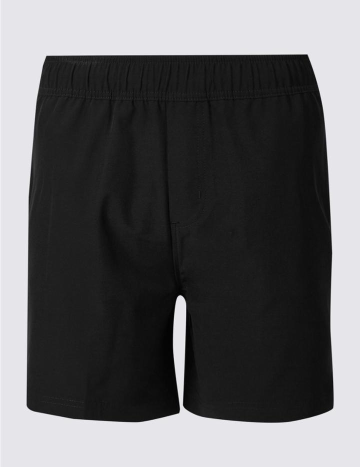 Marks & Spencer Slim Fit Swim Shorts Black