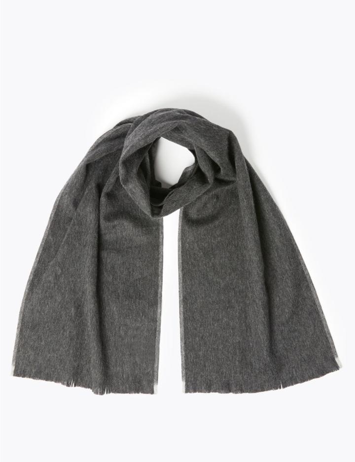 Marks & Spencer Merino Wool Scarf Charcoal