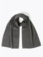 Marks & Spencer Merino Wool Scarf Charcoal