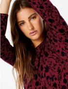 Marks & Spencer Floral Gathered Shoulder Jumper