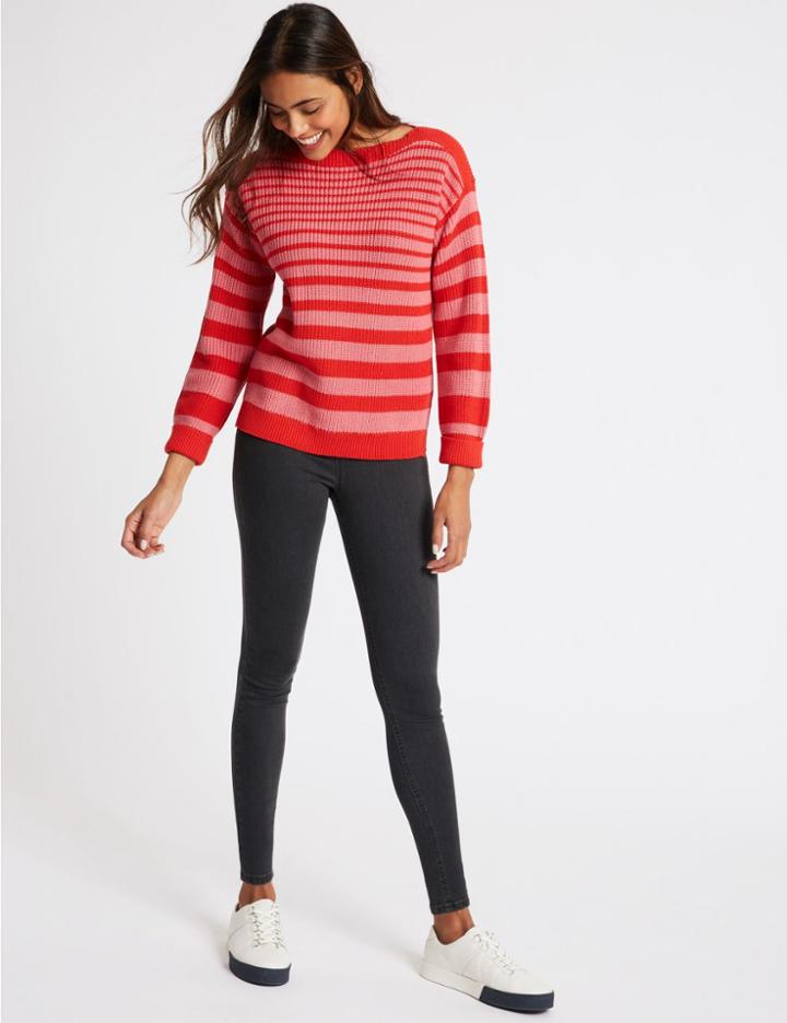 Marks & Spencer Cotton Rich Jeggings Charcoal