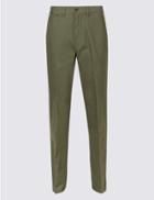 Marks & Spencer Regular Fit Chinos With Stormwear&trade; Sage Green