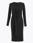 Marks & Spencer Petite Jersey Bodycon Midi Dress Black