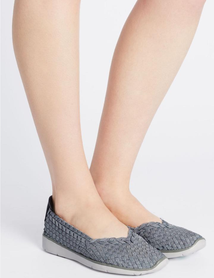 Marks & Spencer Light As Air Trainers Grey