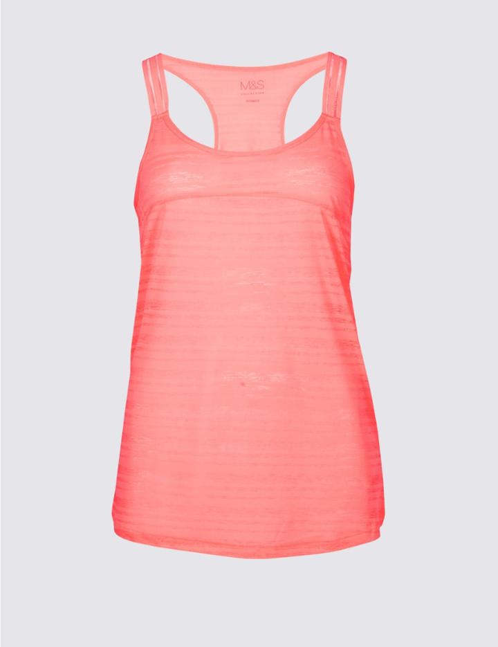 Marks & Spencer Elastic Strap Vest Very Pink