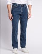Marks & Spencer Regular Fit Jeans Blue Denim