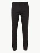 Marks & Spencer Skinny Fit Cotton Rich Chinos Charcoal