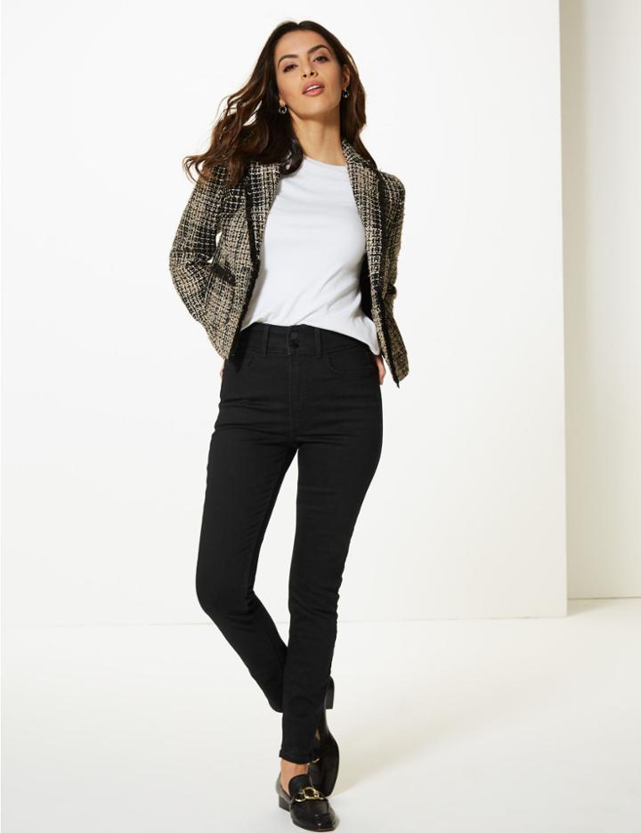 Marks & Spencer Sculpt & Slim Skinny Jeans Black