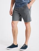 Marks & Spencer Pure Cotton Textured Shorts Grey