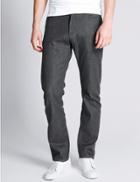 Marks & Spencer Straight Fit Stretch Jeans Charcoal