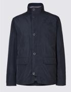 Marks & Spencer Double Collar Jacket Navy