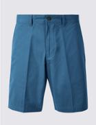 Marks & Spencer Pure Cotton Shorts Medium Blue