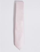 Marks & Spencer Jacquard Tie Pink