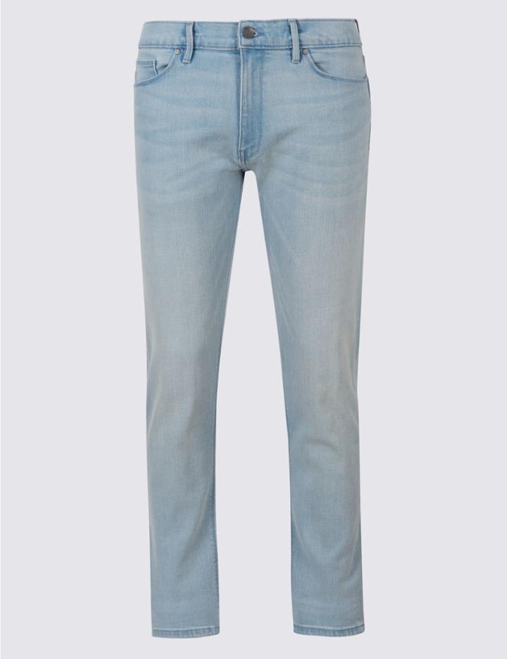 Marks & Spencer Skinny Fit Jeans Pale Blue