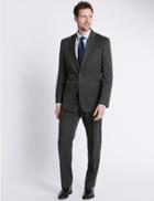 Marks & Spencer Grey Regular Fit Jacket Grey