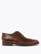 Marks & Spencer Leather Brogues Tan