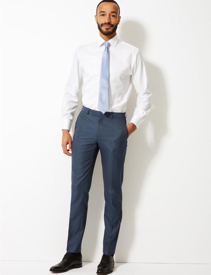 Marks & Spencer Indigo Slim Fit Trousers