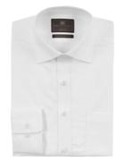Marks & Spencer Cotton Rich Regular Fit Shirt White
