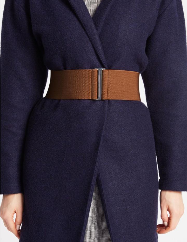 Marks & Spencer Elasticated Waist Belt Tan