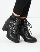 Marks & Spencer Double Buckle Hiker Ankle Boots