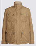Marks & Spencer 4 Pocket Jacket With Stormwear&trade; Sand
