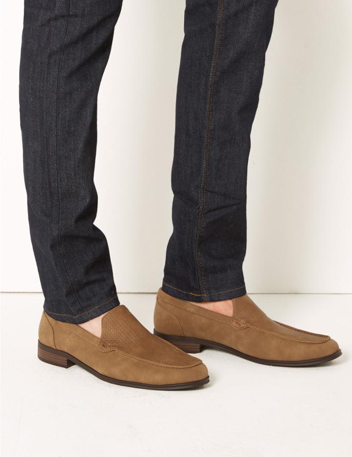 Marks & Spencer Slip-on Loafers Tan