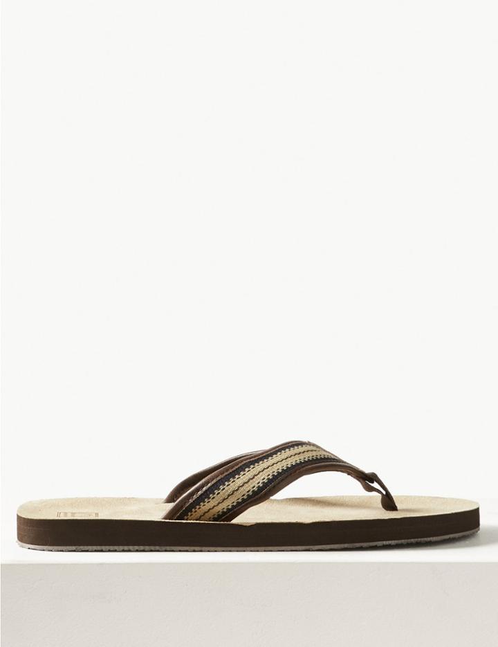 Marks & Spencer Flip-flops Slippers Tan