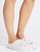 Marks & Spencer Mule Slippers Cream