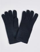 Marks & Spencer Soft Knitted Gloves Navy