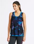 Marks & Spencer Quick Dry Printed Double Layer Vest Black Mix