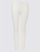 Marks & Spencer Skinny Leg Mid Rise Jeans Soft White
