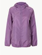 Marks & Spencer Short Pack Away Parka Heather