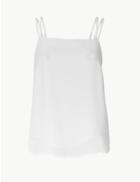 Marks & Spencer Petite Square Neck Camisole Top White