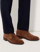 Marks & Spencer Suede Lace-up Chukka Boots Brown