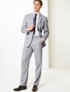 Marks & Spencer Regular Fit Linen Jacket Grey