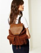 Marks & Spencer Ring Backpack Bag Tan