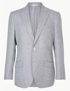 Marks & Spencer Regular Fit Jacket Grey